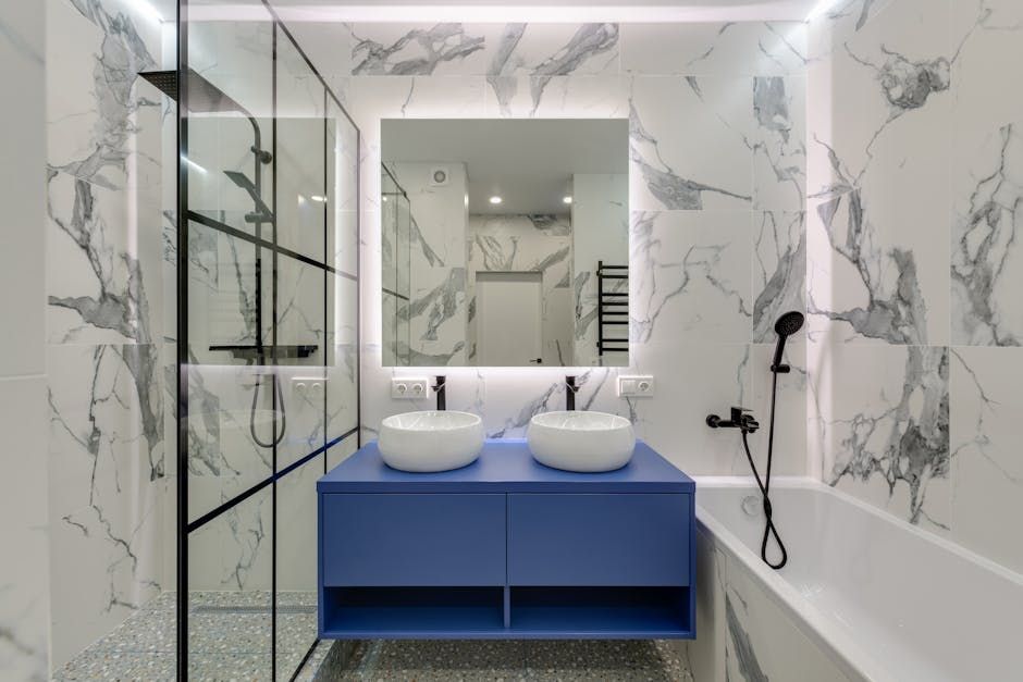 Quality bathroom remodeling featuring modern interior design and premium finishes